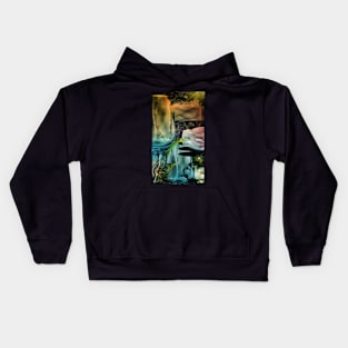 collage vase Kids Hoodie